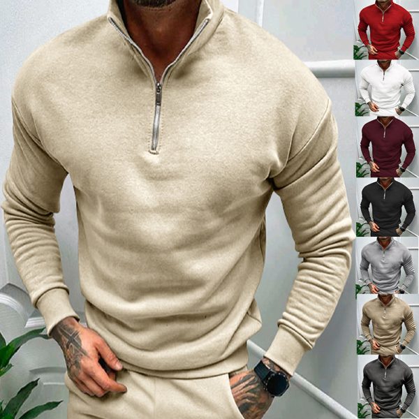 Fleece Herbst Pullover